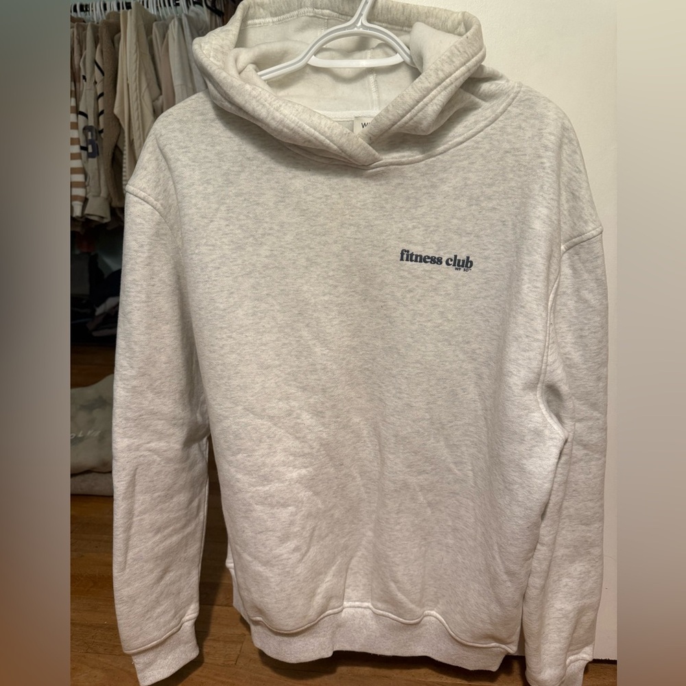 White Fox Fitness Club Hoodie - Picture 2 of 3